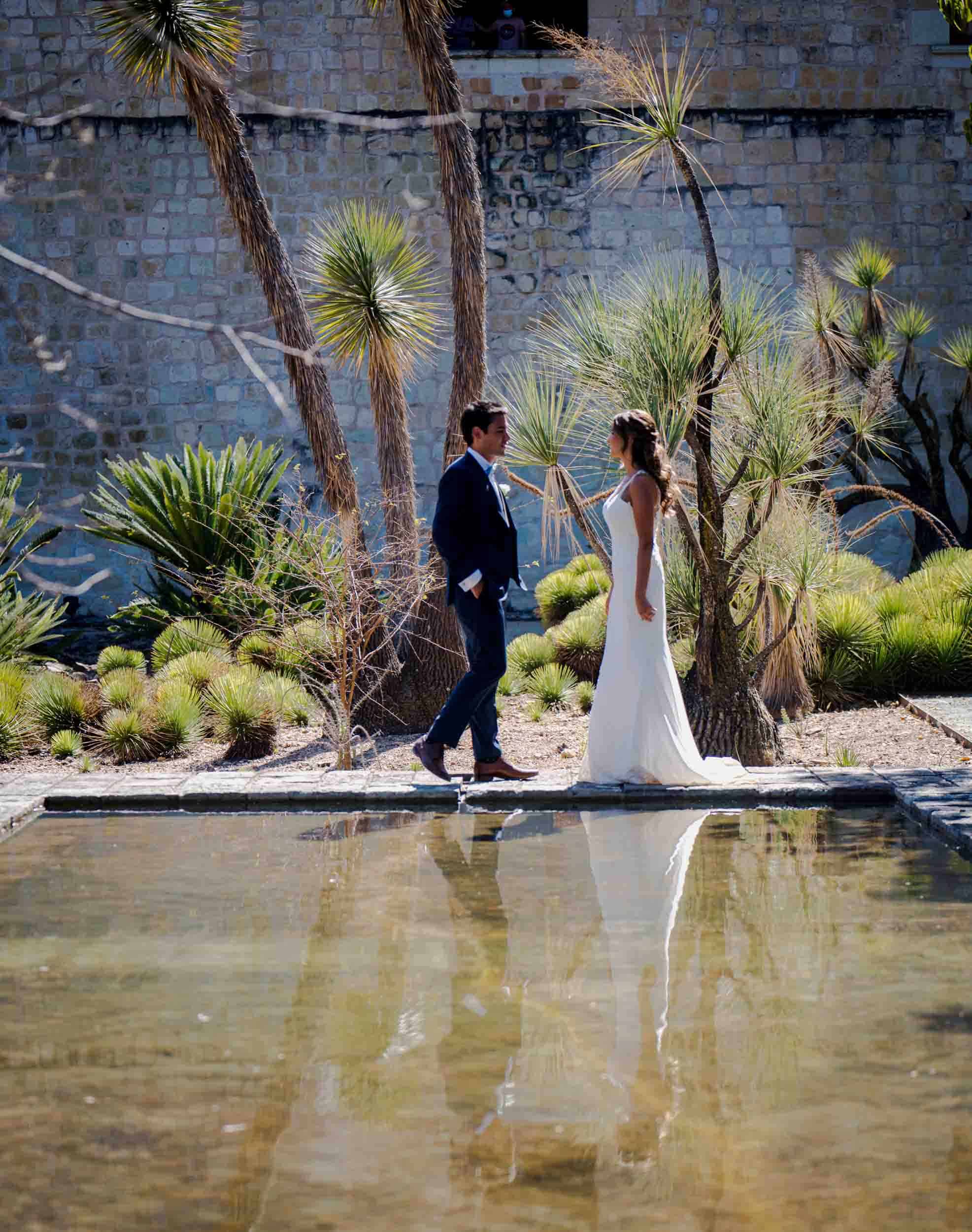 Sylvana & Felipe — Hotel Quinta Real, Jardín Etnobotánico — Douglas Favero Photography