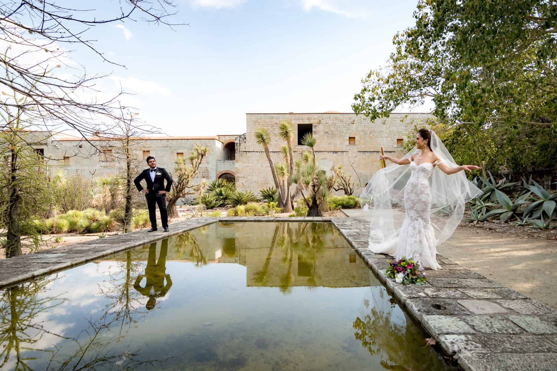 Margoth & Isaac — Quinta Real, Jardín Etnobotánico — Douglas Favero Photography
