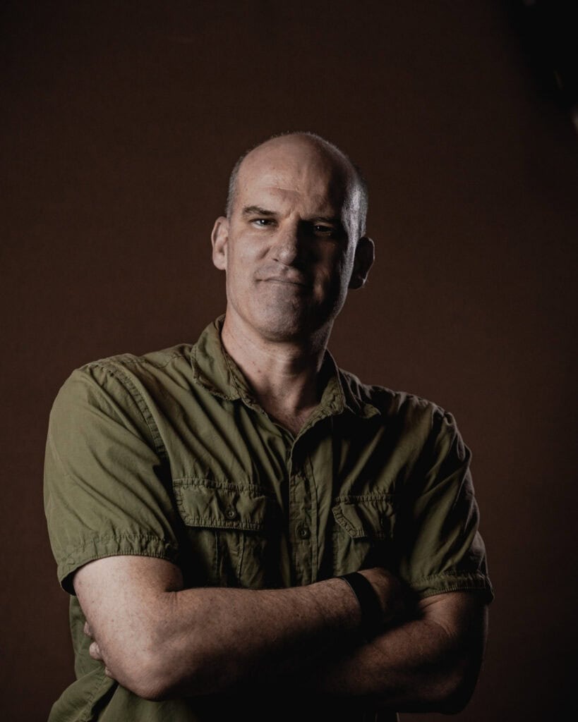 Self-portrait of Douglas Favero