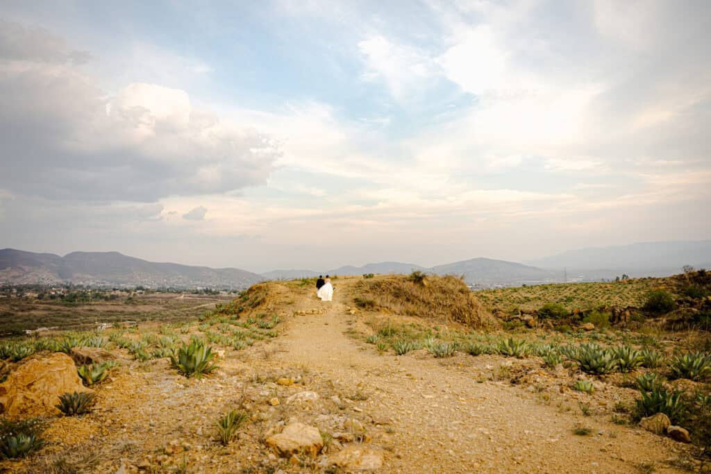 Micro-elopement among the agave fields at Loma Noble, Oaxaca